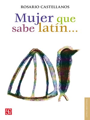 cover image of Mujer que sabe latín...